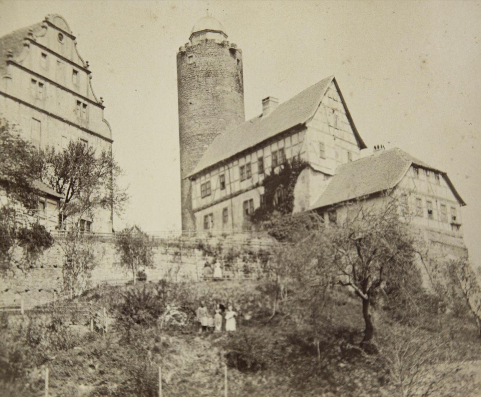 Graefin Anna - Design-Apartment In Der Historischen Hinterburg Schlitz - Nahe Fulda Und Bad Hersfeld Eksteriør bilde